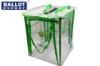 Flexible Material Collapsible Ballot Box 45W x 45D x 60H For Election