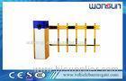 6 Meter IP44 Automatic Barrier Gate Parking Lot Retractable Barrier Gates With Wire Control
