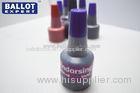 Oil base / Water Base Multi Color Stamp Ink Plastic Bottle For Office