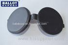 Black Round Ink Stamp Pad ISO9001 Certification Non - toxic OEM