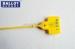 Yellow Plastic Security Seals For Bank Bags Resistant Sunlight