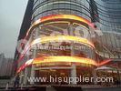 IP65 P10mm DIP Outdoor Led Screens Arc-shaped For Shopping Mall