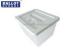 50 Volume 70% Transparent Plastic Ballot Box ISO9001 Certification For Voting