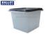 Standing Black Plastic Ballot Box Recycle PP Material Customized