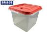 55L Transparent Plastic Ballot Box Plastic With Lid ISO9001 Certificate