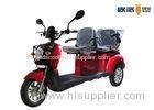 Double Seats Electric Mobility Scooter For Disabled People Round Headlight