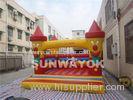 Colourful Clowns Town funny inflatable toys / Inflatable Bouncer With CE / UL