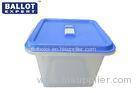 Polling Lightweight Plastic Ballot Box For Election 48 x 47 x 98 cm