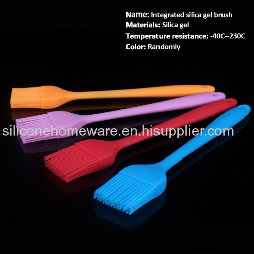 Silicone Pastry Basting Grill Barbecue Brush - Solid Core and Hygienic Solid Coating