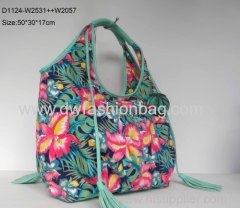 Ladies fashion canvas bag