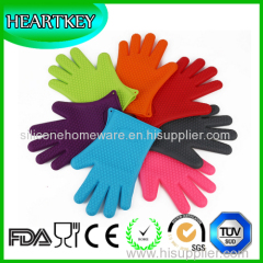 Silicone Pot Holders Heat Resistant Silicone BBQ Oven Grill Gloves