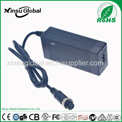 42V 1.5A Li ion battery charger for balance wheels smart scooter electric bike