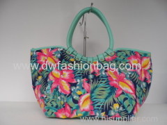 Canvas fashion handbag for lady