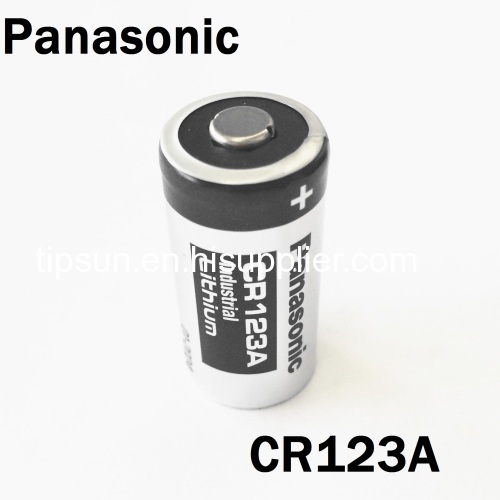 Panasonic CR123A lithium battery