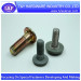 Grade2/5/8 high quality fin neck bolts/fin neck bolts/round head neck bolts