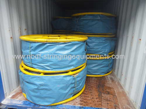 16MM Anti Twist Steel Wire Rope for Two bundled conductors stringing