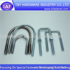 Galvanized u bolt with washer and nut