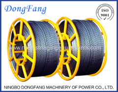 18MM Anti Twist Pilot Steel Wire Rope for Two bundled conductors stringing