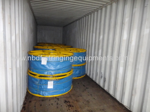 18MM Anti Twisting Steel Wire Rope for Two bundled conductors stringing