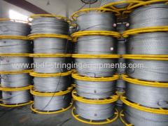 20MM Anti Twist Steel Wire Rope for Three bundled conductors stringing