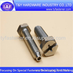 Metric Phillips Hex Head Screw zinc