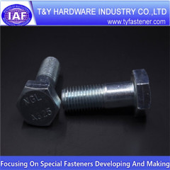 High Temperature Hexagon Head Bolts Galvanized Grade 8.8