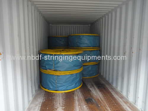 Anti Twisting Steel Wire Rope 10mm for stringing OPGW and Ground Wire