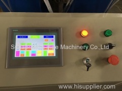 Automatic plastic sheet butt welding machine