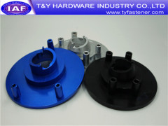 Metal aluminum screw caps aluminum fuel tank caps