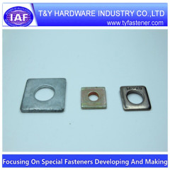 Flat Square Metal washer HDG Coating