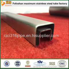 Hotsale Products 316 Stainless Steel Grooved Tube/Steel Tube Square