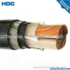 low voltage Xlpe insulated armoured 50mm2 electric cable wire price