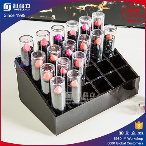 OEM nobler designer acrylic gift packaging boxes acrylic lipstick organizer