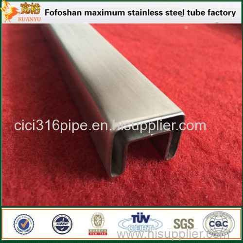 Home Construction System Stainless Steel Slot Tube Square Steel Pipe