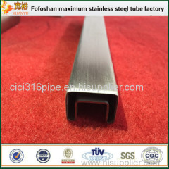 Export Standard Stainless Steel Slot Tube Square Stainless Tubing
