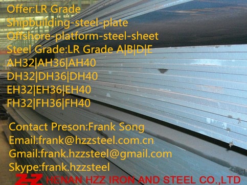 LR B Shipbuilding Steel Plate
