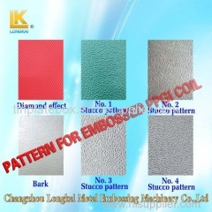High quality color sheet metal embossing simple sheet metal embossing machine