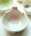 Cute Japanese animal ceramic bowls for kids