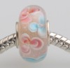 High Quality Cute Minnie Murano Glass Beads Fit Original 925 Silver Charm Bracelet Pendant DIY Jewelry Making