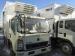 HOWO Light Refrigerator Box Truck 109 Hp PU Foam For Seafood Transport