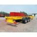 40 Foot tandem Flat Bed Semi Trailer With Bogie Suspension And Brake System