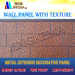 Exterior wall cladding board wall panel price and manufacturer made in china