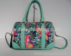 Ladies fashion canvas handbag