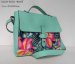 Fashion ladies canvas fabric handbag