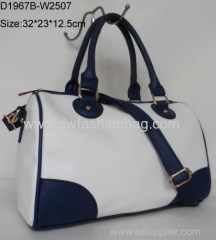 White PU ladies handbag