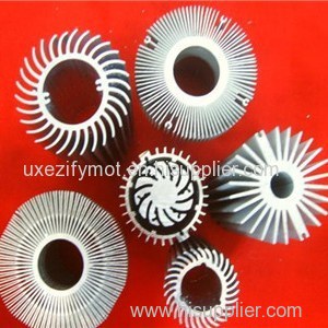 6063-T5 aluminum extruded profile heatsink