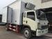 CCC / BV Refrigerated FRP Sandwich Panels Box Truck 95 hp Euro IV for meat and fish