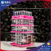 Custom acrylic rotating lipstick tower