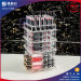 2016 Crystal acrylic rotating lipstick tower