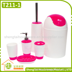 Low Price High Quality Accessory New Design Mix Color Accessories Bathroom Set